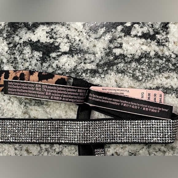 Victoria’s Secret Garter Belt Cheetah Print M/L - Picture 10 of 12